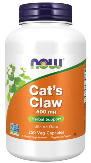 NOW Foods Cat's Claw 500 мг Котешки Нокът