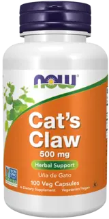 NOW Foods Cat's Claw 500 мг Котешки Нокът