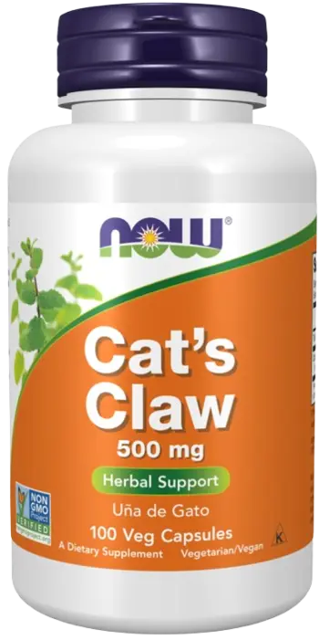 NOW Foods Cat's Claw 500 мг Котешки Нокът