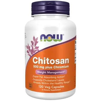NOW Foods Chitosan 500 мг Хитозан