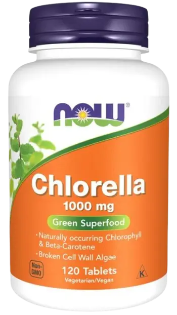 NOW Foods Chlorella 1000 мг Хлорела