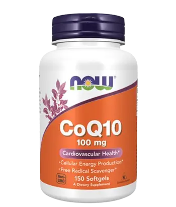 NOW Foods CoQ10 100 мг Коензим Q10 Убиквинон