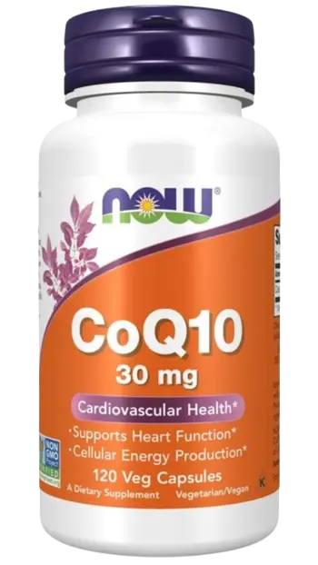 NOW Foods CoQ10 30 мг CoQ10 Убиквинон
