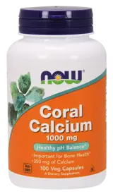 NOW Foods Coral Calcium 1000 мг Коралов Калций