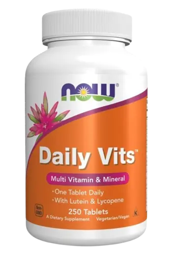 NOW Foods Daily Vits Multi Дневни Мултивитамини на Таблетки