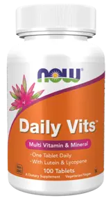 NOW Foods Daily Vits Multi Дневни Мултивитамини на Таблетки