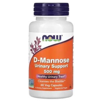 NOW Foods D-Mannose 500 мг Д-Маноза