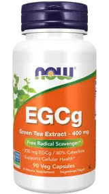 NOW Foods EGCG Green Tea Extract 400 мг Зелен Чай