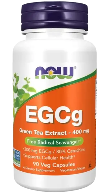 NOW Foods EGCG Green Tea Extract 400 мг Зелен Чай
