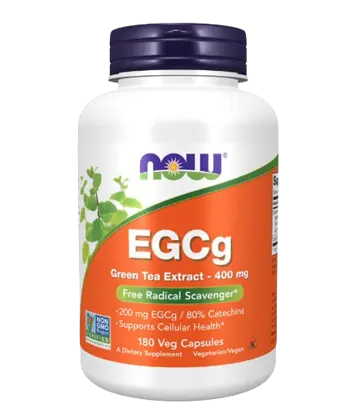 NOW Foods EGCG Green Tea Extract 400 мг Зелен Чай