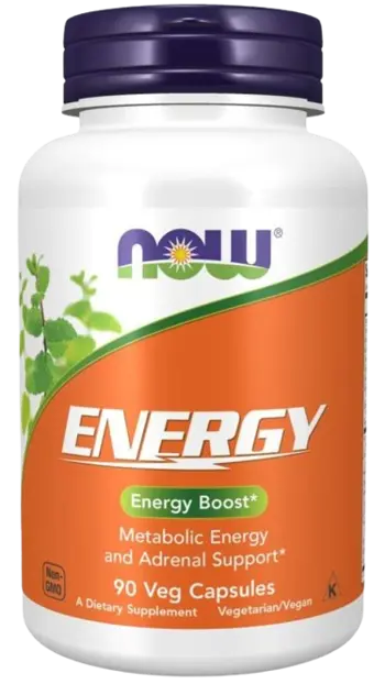 NOW Foods Energy Билков Термогенен Фетбърнър - 90 веге капсули, 45 дози
