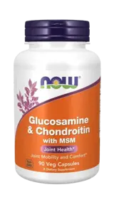 NOW Foods Glucosamine & Chondroitin + MSM Комплексни Формули за Стави
