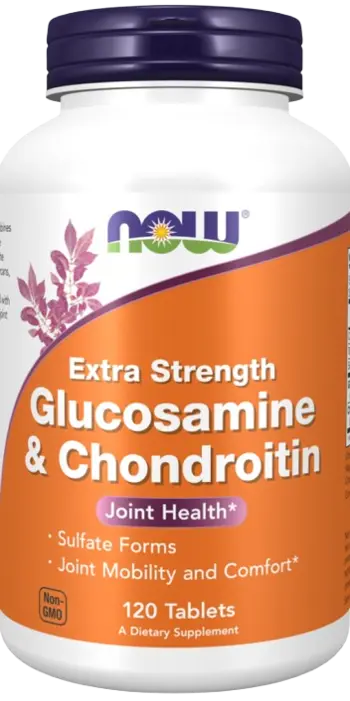 NOW Foods Glucosamine & Chondroitin 750/600 мг Extra Strength Глюкозамин с Хондроитин