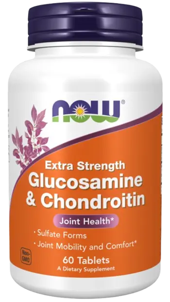 NOW Foods Glucosamine & Chondroitin 750/600 мг Extra Strength Глюкозамин с Хондроитин