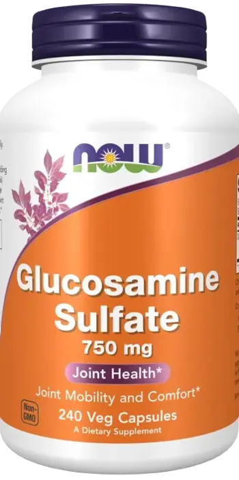 NOW Foods Glucosamine Sulfate 750 мг Глюкозамин Сулфат