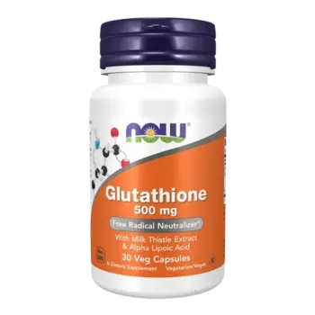 NOW Foods Glutathione 500 мг Глутатион