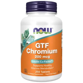 NOW Foods GTF Chromium 200 мг Хром