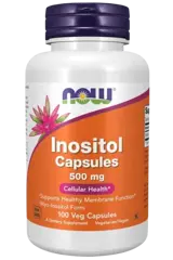 NOW FOODS Inositol 500 mg - 100 capsules - Инозитол