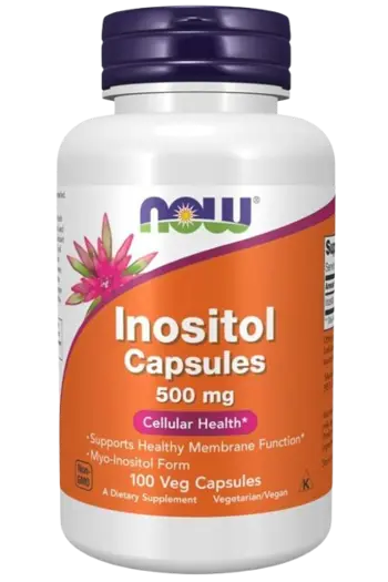 NOW FOODS Inositol 500 mg - 100 capsules - Инозитол