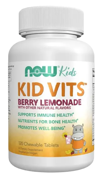 NOW Foods Kid Vits Детски Витамини - 120 таблетки, 60 дози