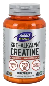 NOW Foods Kre-Alkalyn 750 мг Кре-Алкалин
