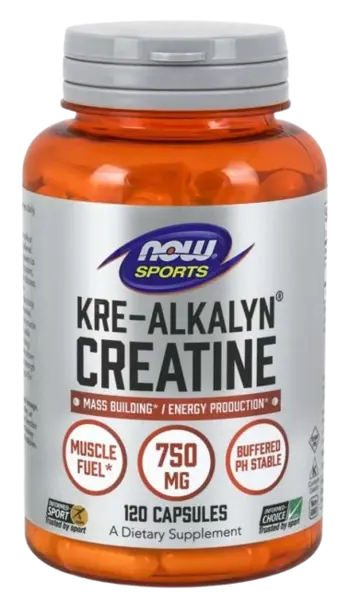 NOW Foods Kre-Alkalyn 750 мг Кре-Алкалин