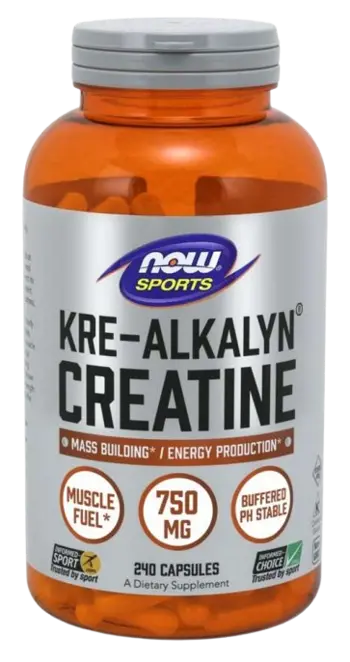 NOW Foods Kre-Alkalyn 750 мг Кре-Алкалин
