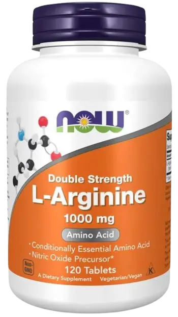 NOW Foods L-Arginine 1000 мг Double Strength L-Аргинин