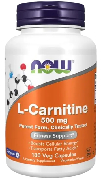 NOW Foods L-Carnitine 500 мг Carnipure® L-Карнитин Тартрат