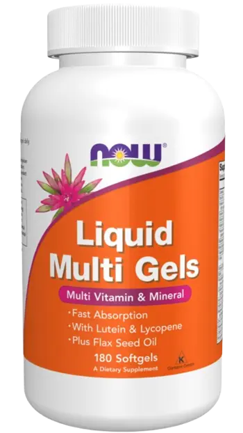 Now Foods Liquid Multi Gels Софтгел Мултивитамини
