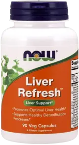 NOW Foods Liver Refresh Специализирана Формула в Подкрепа на Черния Дроб