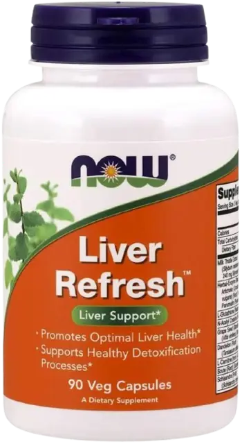 NOW Foods Liver Refresh Специализирана Формула в Подкрепа на Черния Дроб