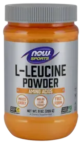 NOW Foods L-Leucine Powder Левцин на Прах - 255 грама, 51 дози