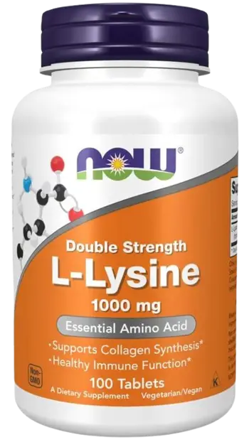 NOW Foods L-Lysine 1000 мг Л-Лизин