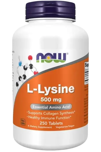NOW Foods L-Lysine 500 мг Лизин