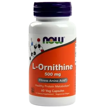 NOW Foods L-Ornithine 500 мг L-Орнитин