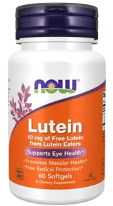 NOW Foods Lutein Esters 10 мг Лутеин