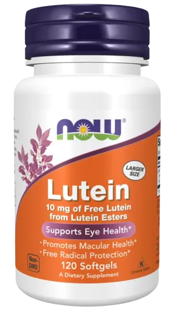NOW Foods Lutein Esters 10 мг Лутеин