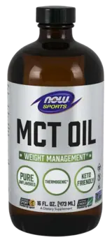 NOW Foods MCT Oil Средноверижни Триглицериди