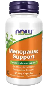 NOW Foods Menopause Support Формула за Менопауза - 90 веге капсули, 30 дози