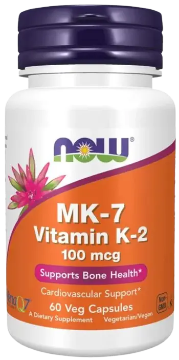 NOW Foods MK-7 Vitamin K-2 100 мкг Витамин МК-7
