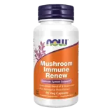 NOW Foods Mushroom Immune Renew Комплекс Имуностимулатор с Гъби - 90 веге капсули, 90 дози