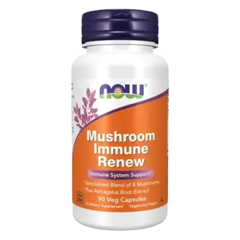 NOW Foods Mushroom Immune Renew Комплекс Имуностимулатор с Гъби - 90 веге капсули, 90 дози