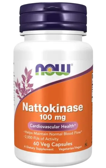 NOW Foods Nattokinase 100 мг Натокиназа