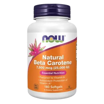 NOW Foods Natural Beta Carotene 25,000 IU Бета-Каротен