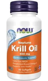 NOW Foods Neptune Krill Oil 500 мг Крилово Масло