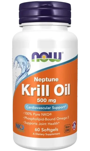 NOW Foods Neptune Krill Oil 500 мг Крилово Масло