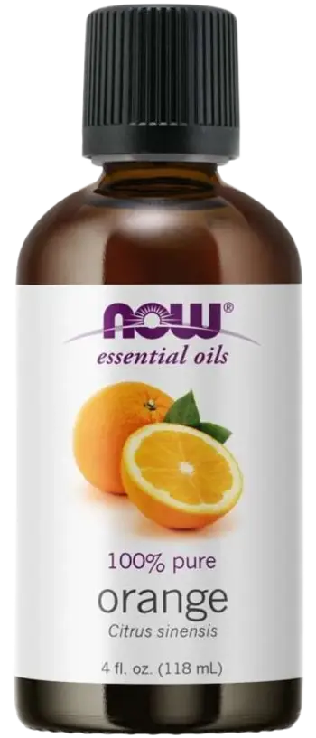 NOW Foods Orange Oil 100% Pure Citrus Sinensis Етерично Масло с Аромат на Портокал - 30 мл