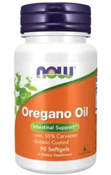 NOW Foods Oregano Oil Масло от Риган - 90 гел капсули, 90 дози