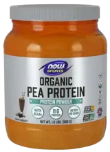 NOW Foods Organic Pea Protein Органичен Грахов Протеин - 680 грама, 34 дози